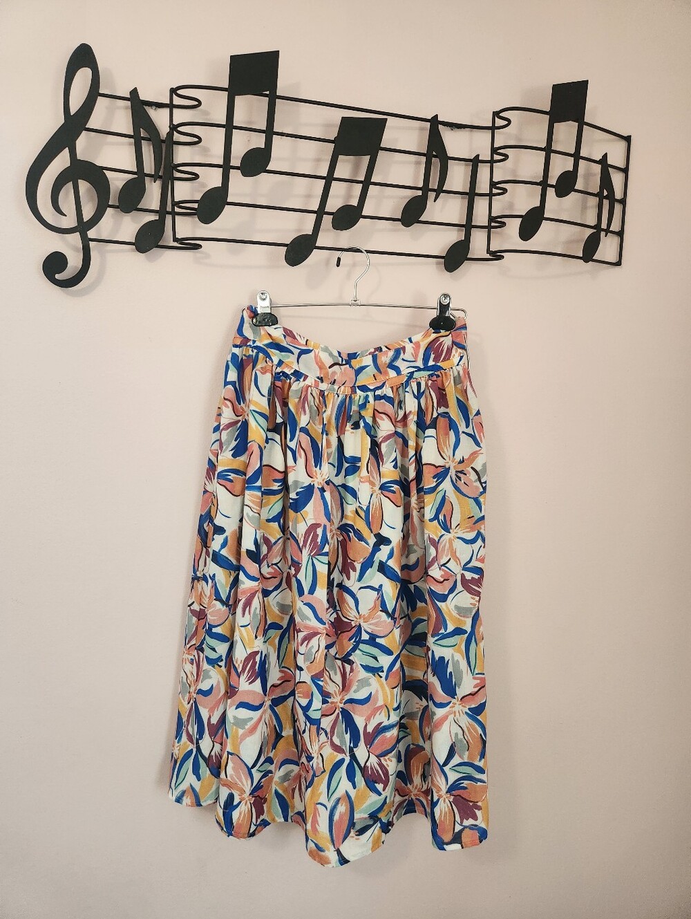 Molly Bracken Floral Midi Skirt